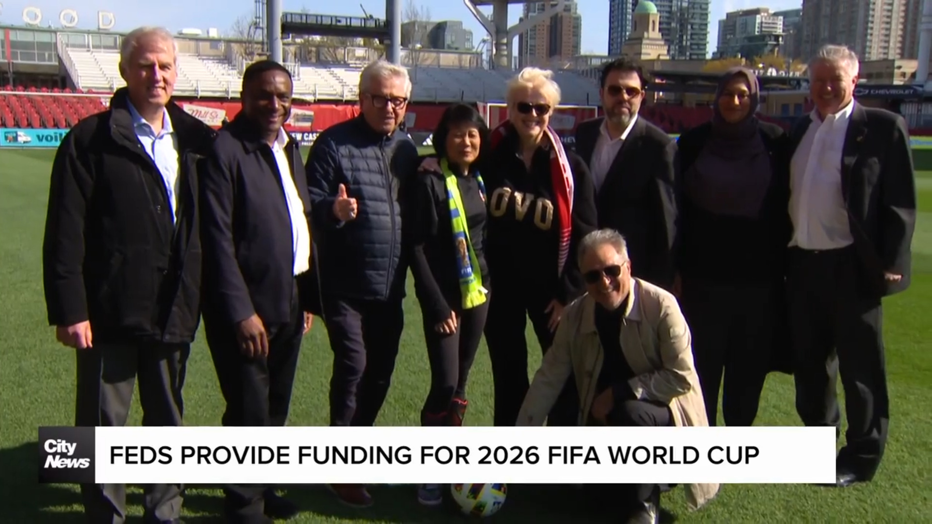 Feds provide $104M in funding for Toronto FIFA World Cup games