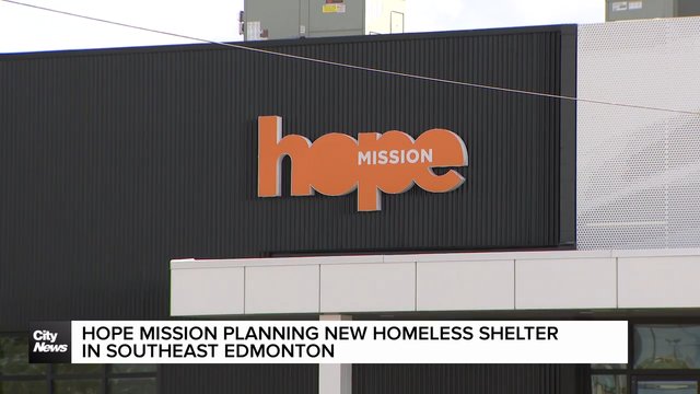 Hope Mission planning new homeless shelter in Southeast Edmonton