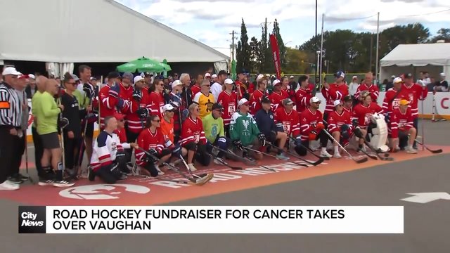 Road Hockey fundraiser for cancer takes over Vaughan