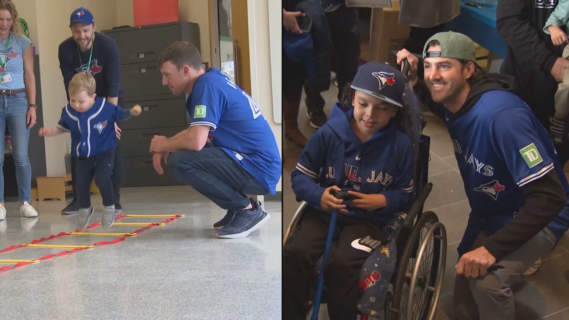 Jays' pitchers help build memories with young fans
