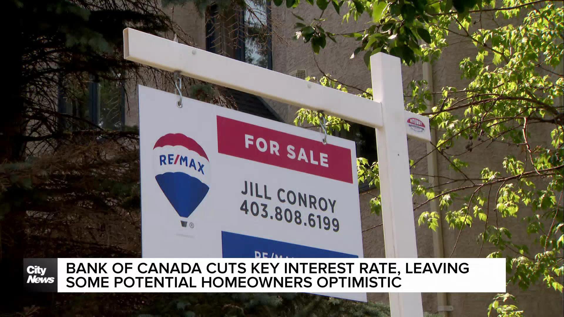 Bank of Canada cuts key interest rate, leaving some potential homeowners optimistic