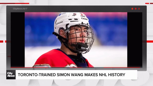 Toronto-trained Simon Wang makes NHL history