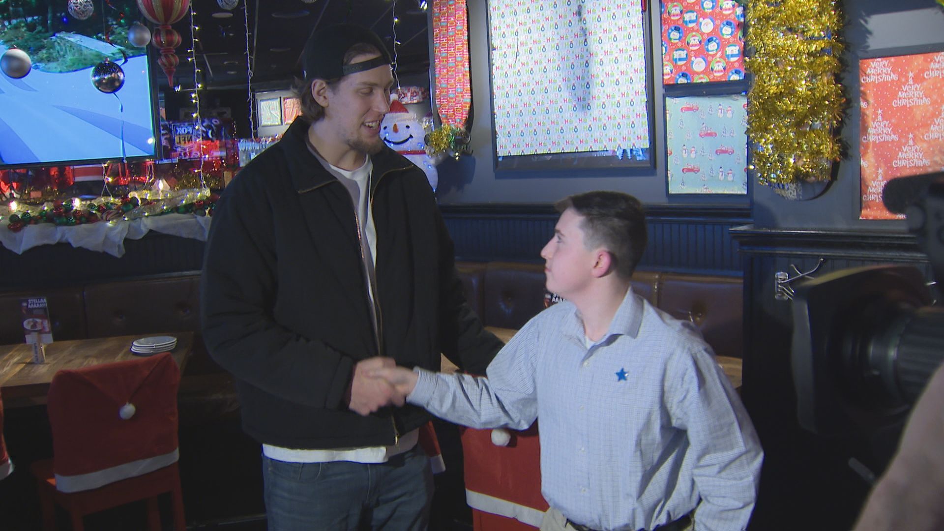 Raptors' Olynyk helping make kids dreams come true