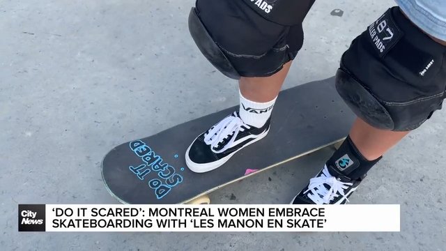 Montreal women embrace skateboarding with ‘Les Manon en skate’