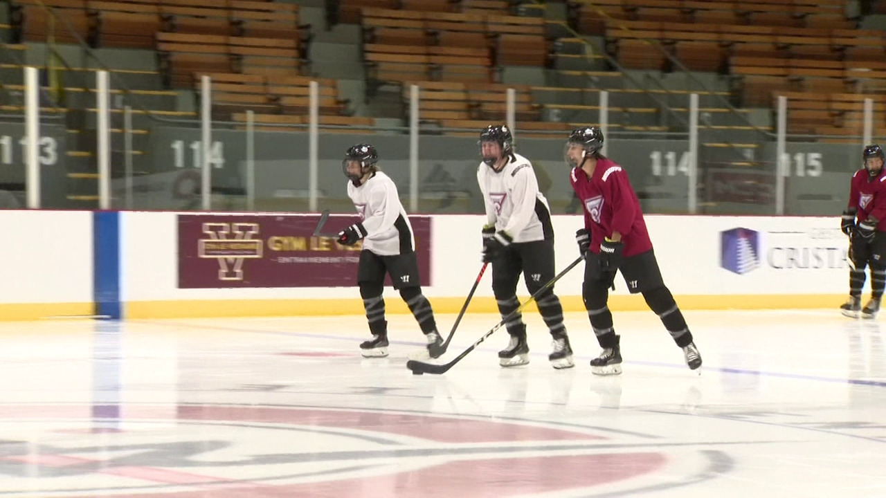 Hockey in Quebec Force De Montr al players inspiring young girls