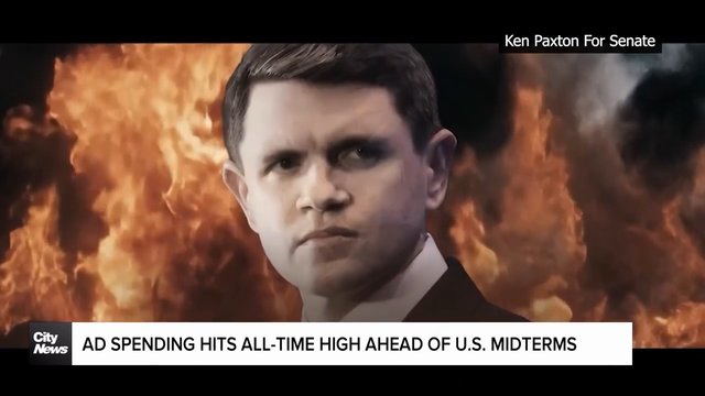 Ad spending hits new record ahead of U.S. midterms
