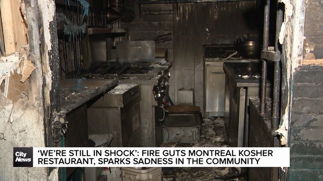 Montreal police investigate fire that gutted kosher restaurant