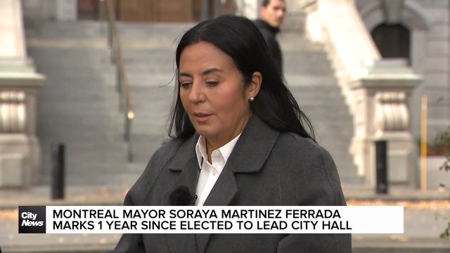 Montreal mayor looks ahead after a year at City Hall