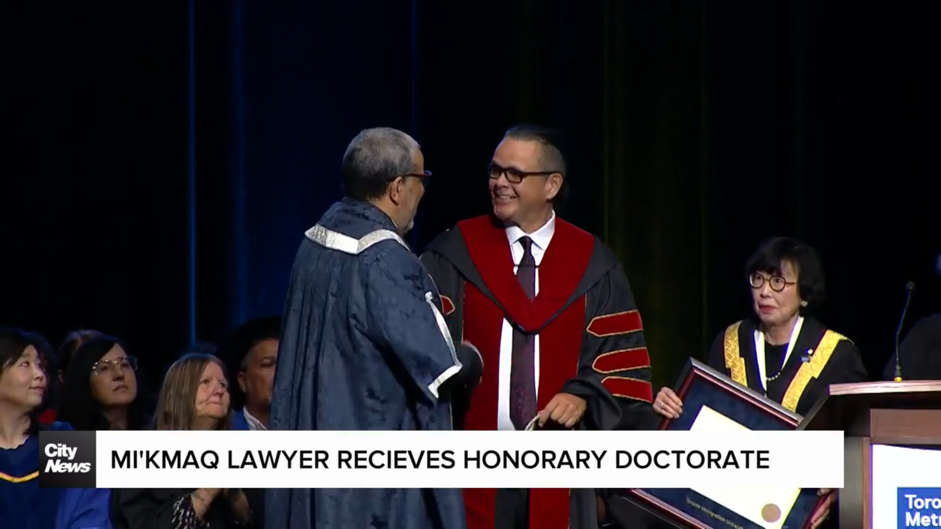Canada's first lawyer from Mi'kmaq Nation receives honorary doctorate