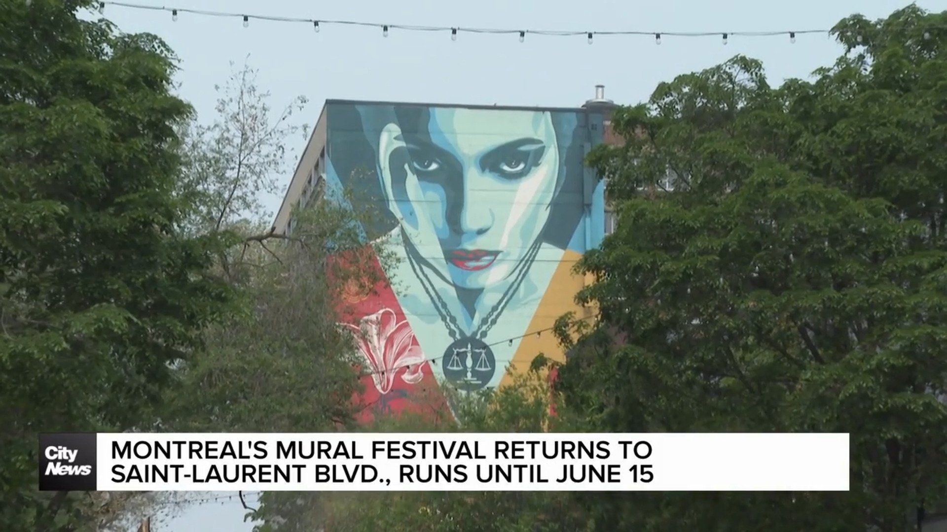 MURAL Festival returns to Montreal's St-Laurent boulevard