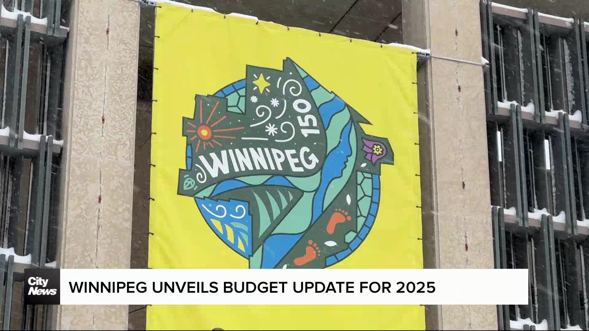 Winnipeg unveils preliminary budget update for 2025