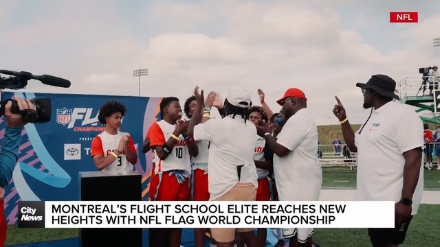 Montreal flag football team wins NFL world championship