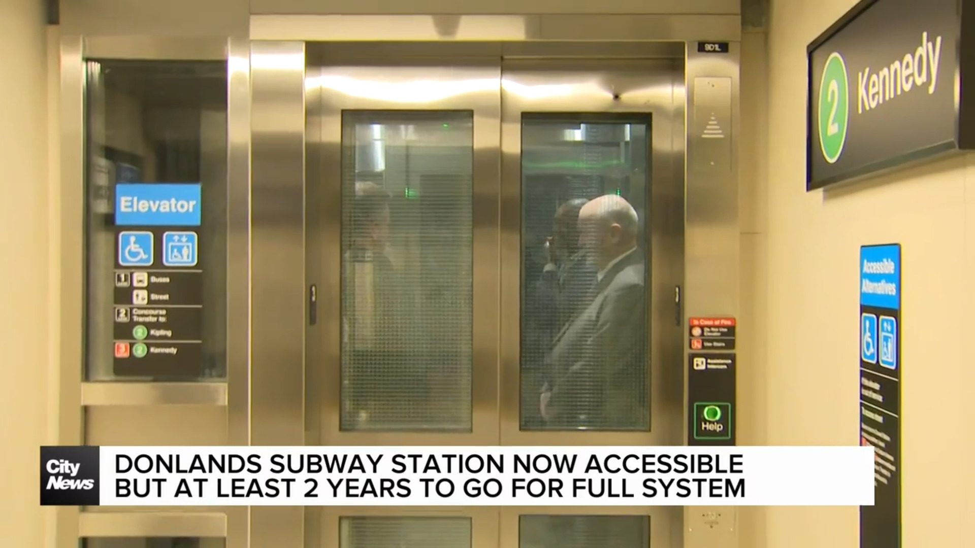 Donlands station now accessible, but at least 2 years to go for full TTC subway system