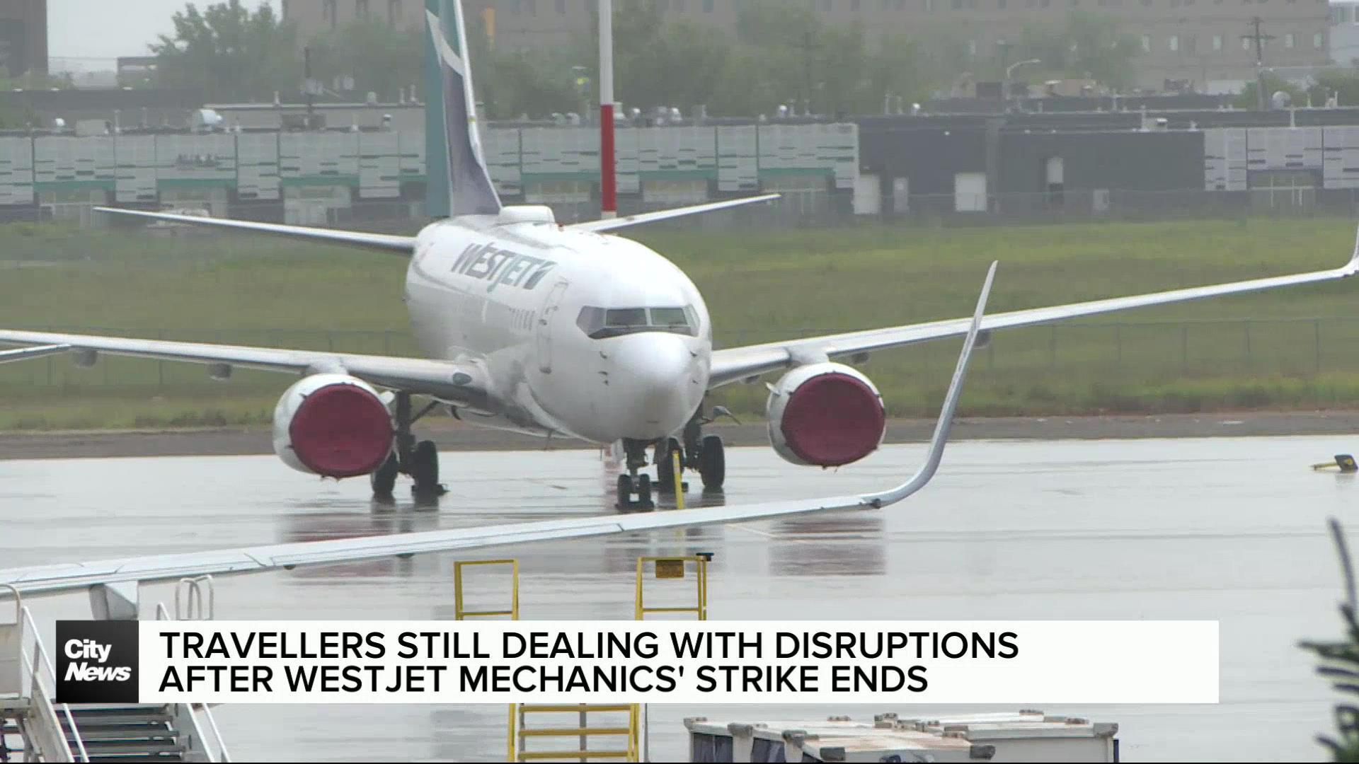 Flyers frustrated as WestJet slowly resumes full service