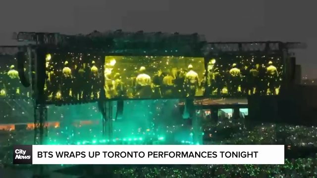 BTS wrap up Toronto leg of tour on Sunday