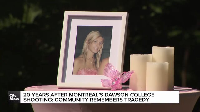 Montreal's Dawson College remembers 20th anniversary of fatal shooting