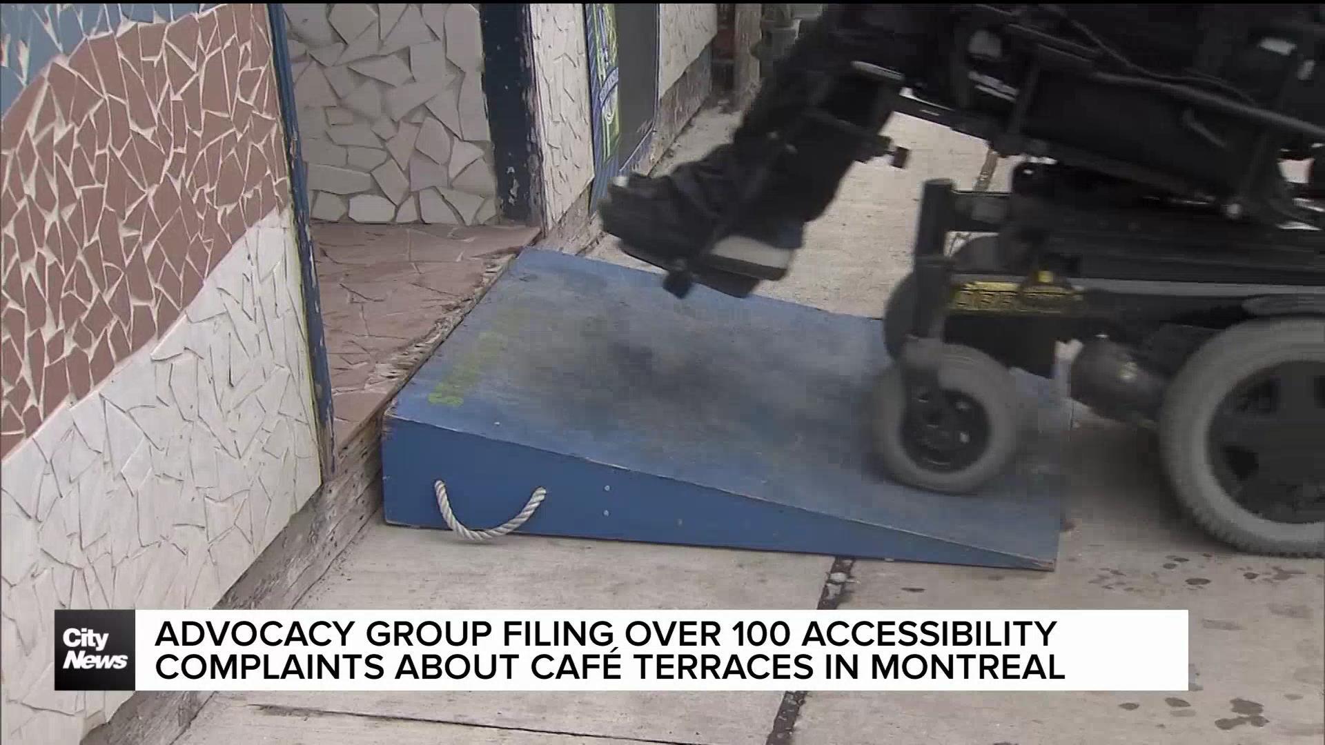 100+ disability discrimination complaints about Montreal café terraces