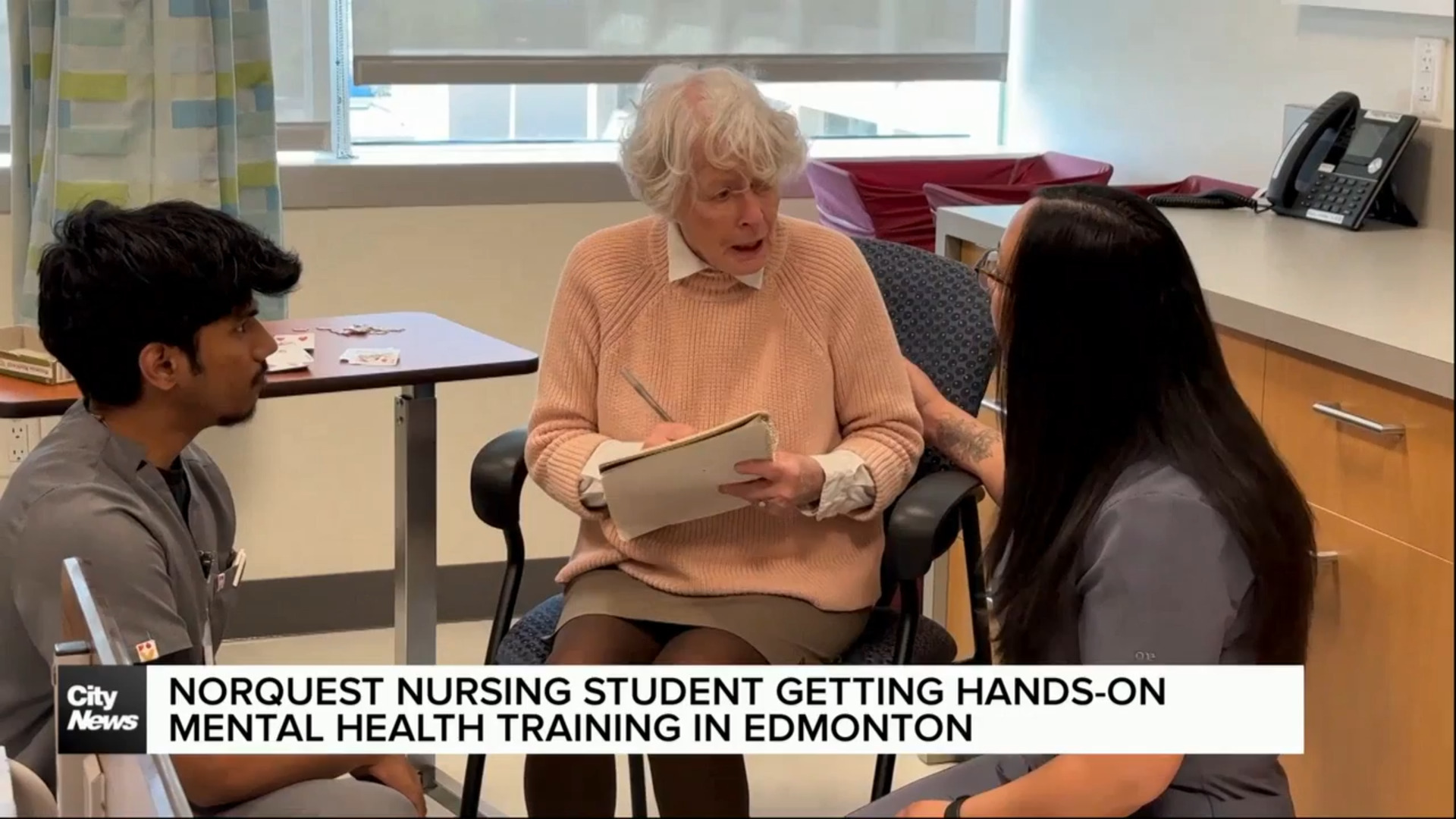 NorQuest practical nursing students receive mental health training