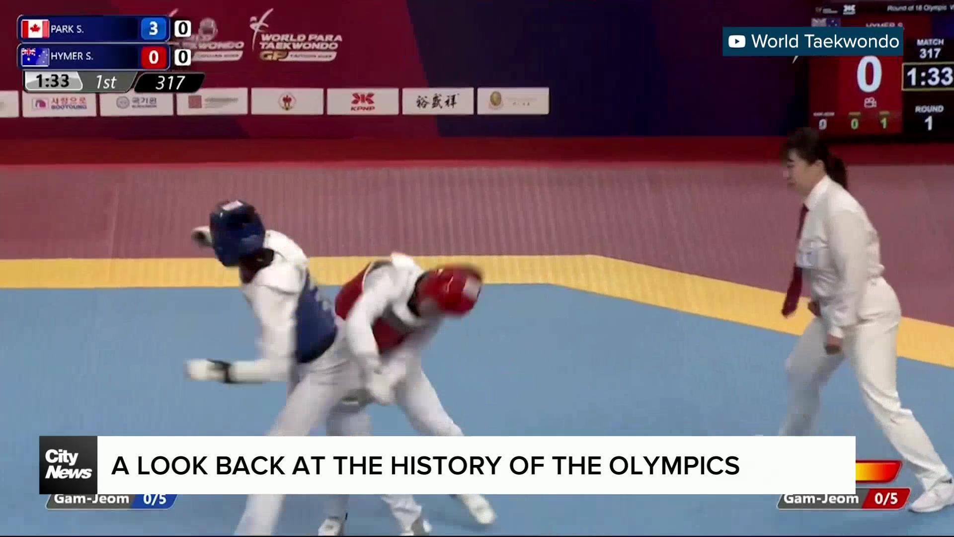 Looking back at the history of the Olympics