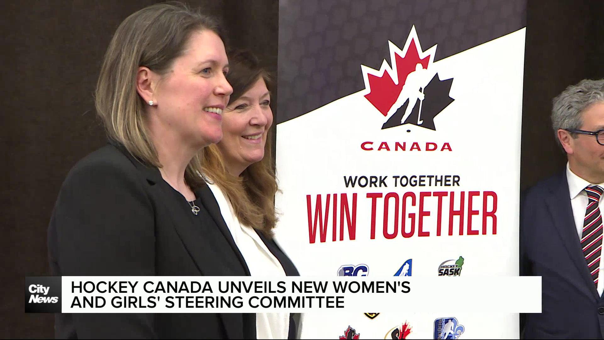 Hockey Canada unveils a new steering committee to lead a blueprint for the future of Women and Girls hockey in Canada