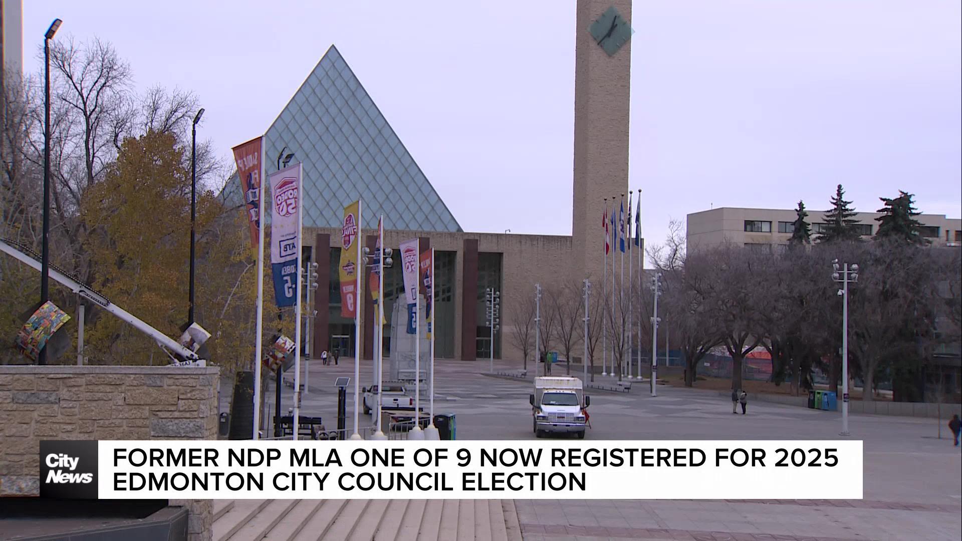 9 candidates already registered for Edmonton election