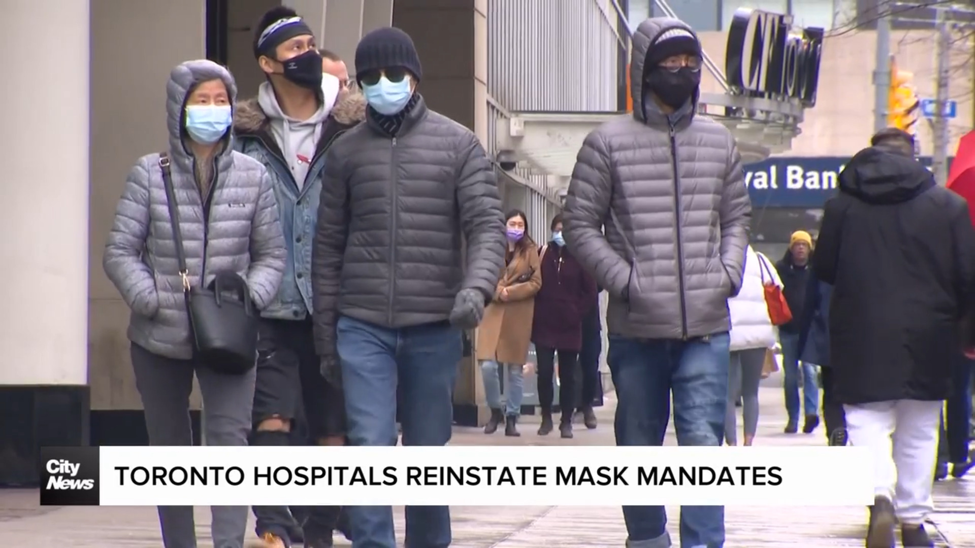 Toronto hospitals reinstate mask mandates