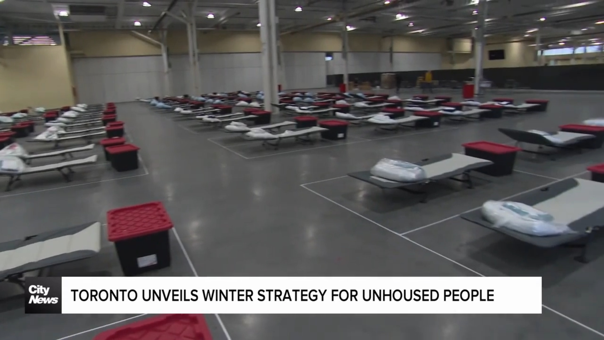 Toronto unveils winter strategy for unhoused people