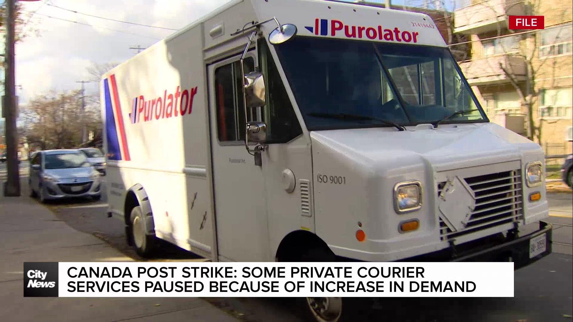 Canada Post Strike: Some private courier services paused over increased demand