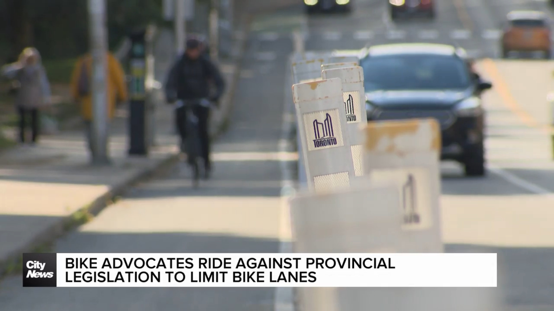 Bike advocates ride against provincial legislation to limit bike lanes