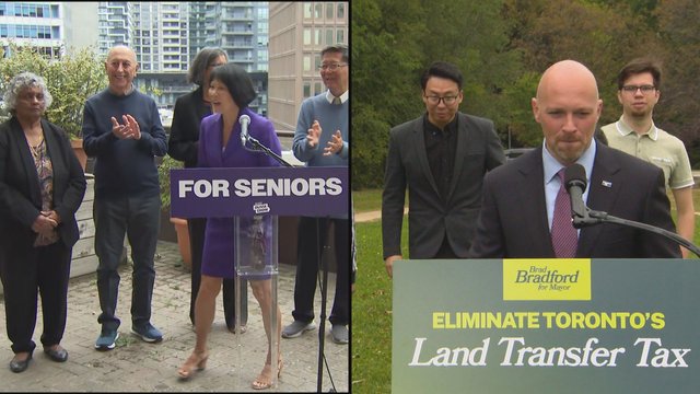 Campaign promises from Toronto's leading mayoral candidates