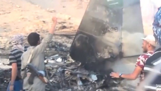 Houthis claim they shot down advanced Saudi F-15 fighter