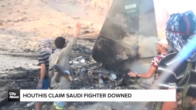 Houthis claim they shot down advanced Saudi F-15 fighter