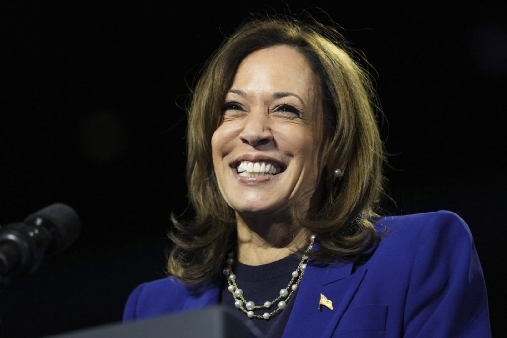 Harris hoping to celebrate victory at her alma mater