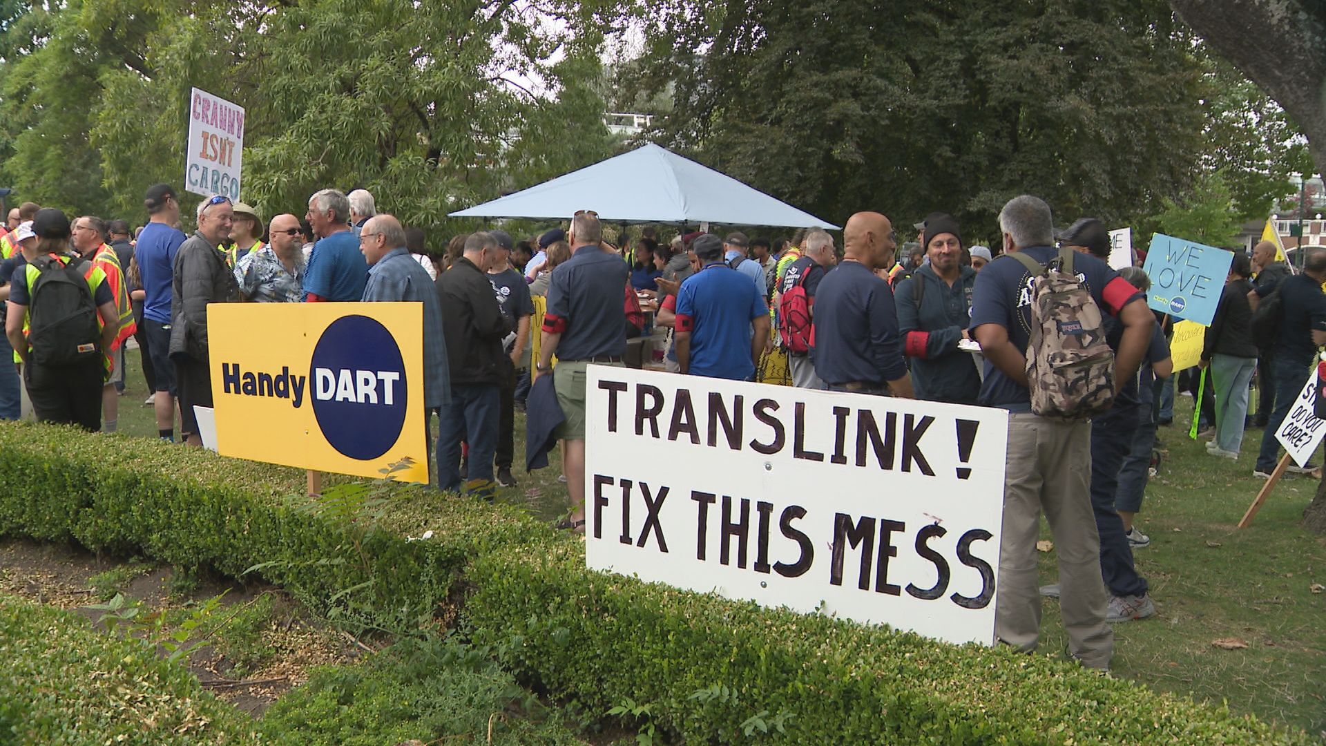 Metro Vancouver HandyDART workers being strike action