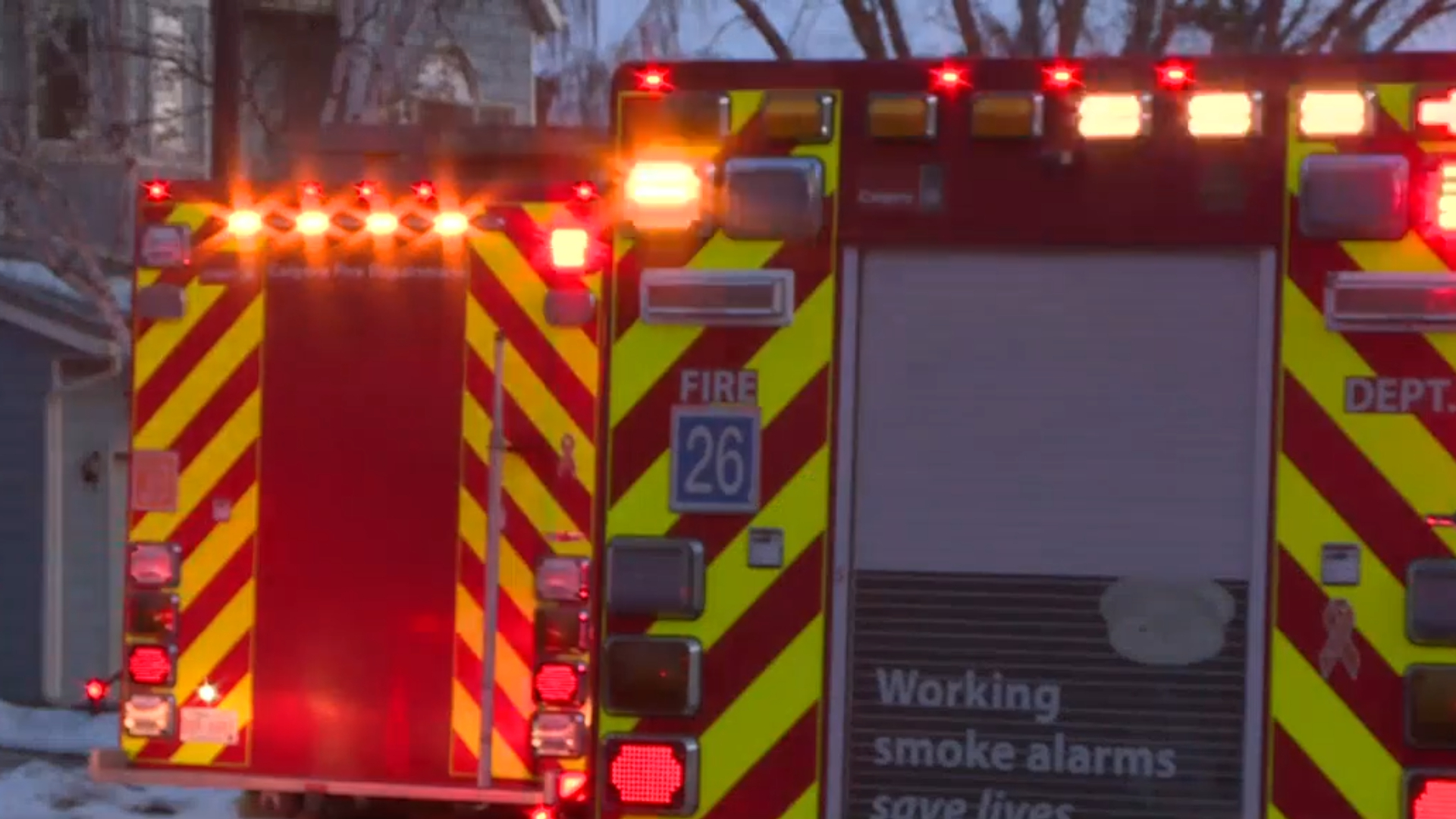 Calgary fire crews battle two-alarm blaze