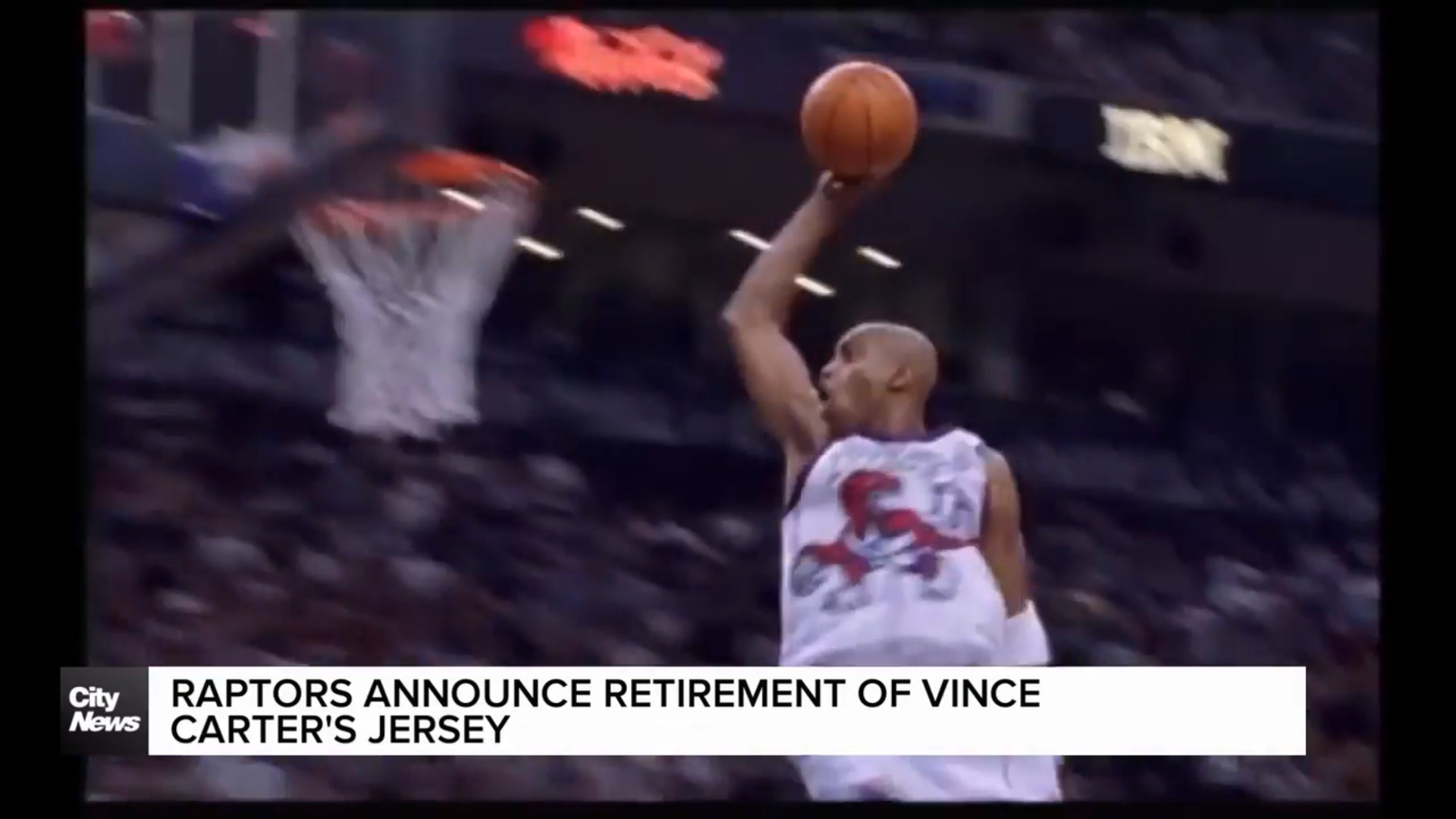 Vince Carter emotional of jersey retirement announcement