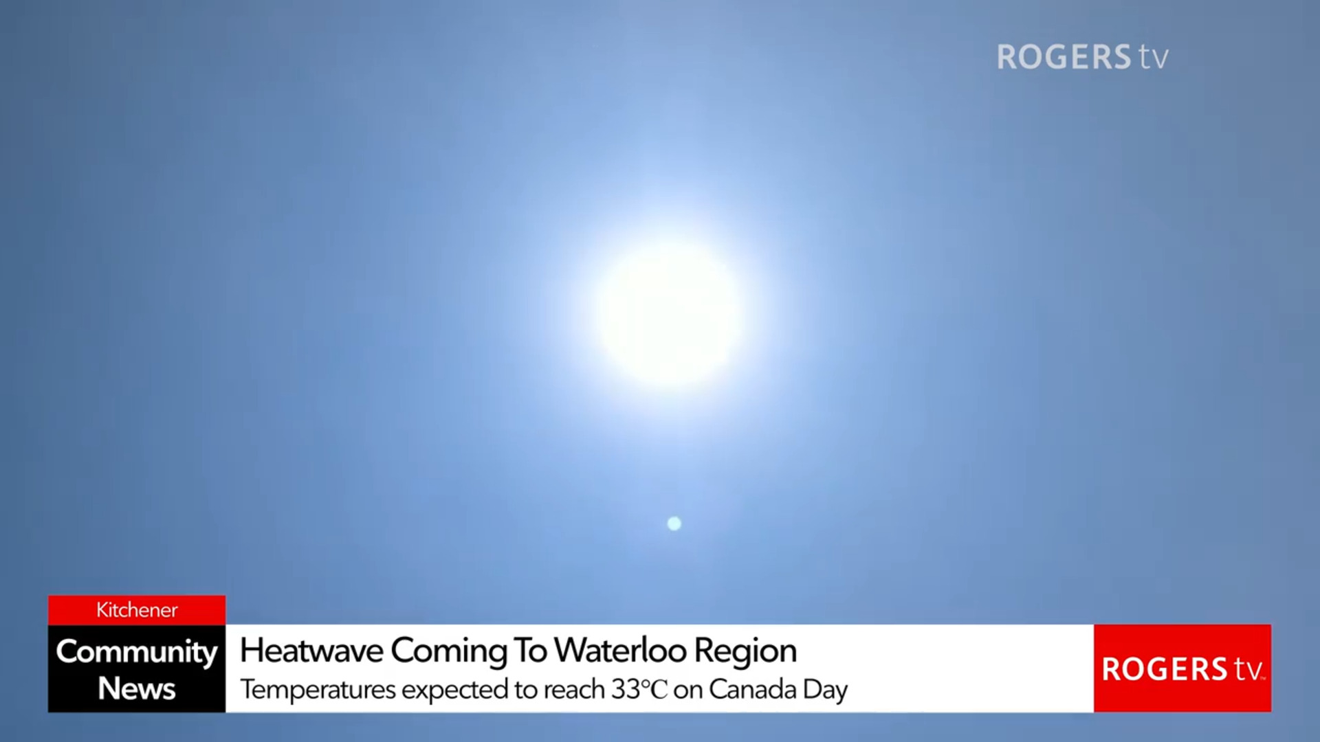 Sweltering heatwave impacting Kitchener-Waterloo