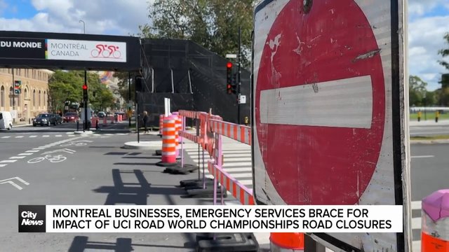 Concerns from Montreal businesses, residents amid bike race roadblocks