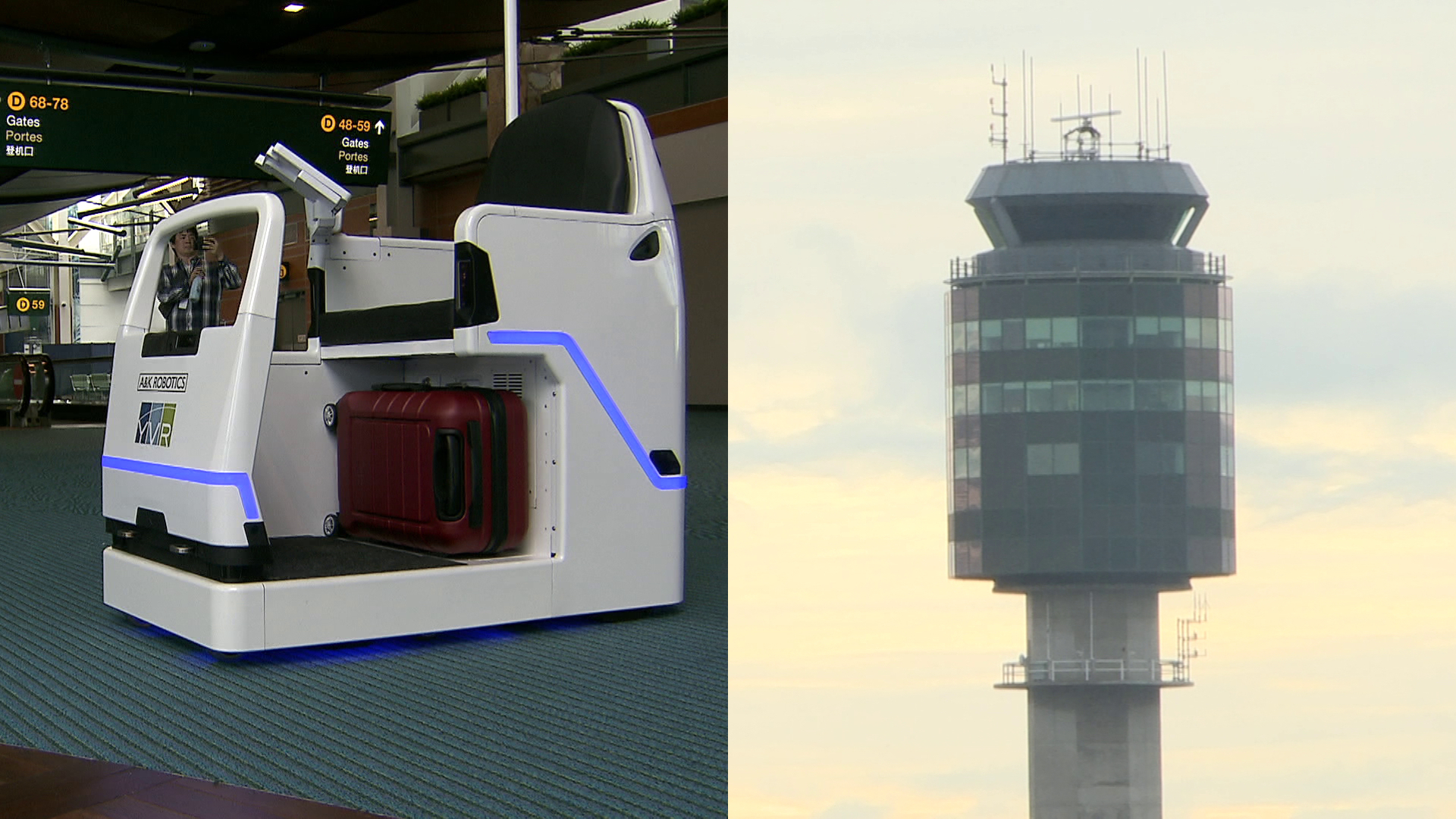 Vancouver airport launches mobility robots