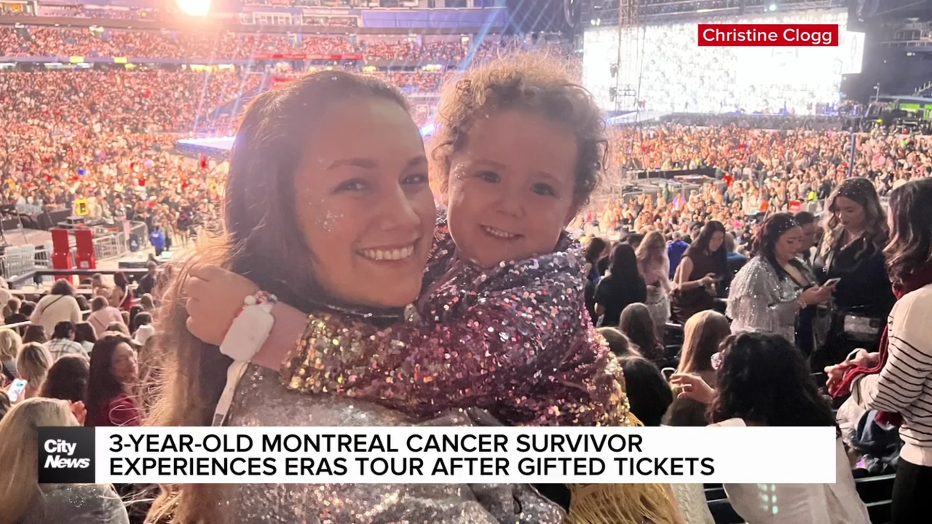 Montreal cancer survivor experiences Eras Tour after gifted tickets