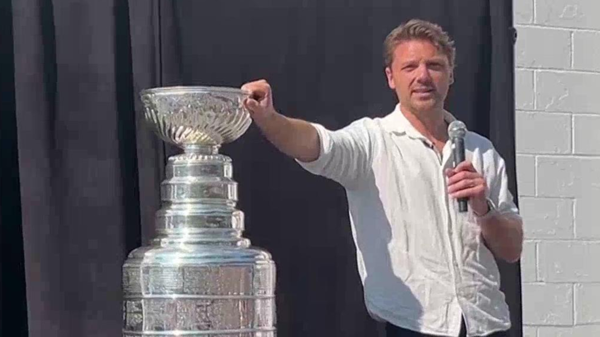 Sam Reinhart brings the Stanley Cup home to West Vancouver