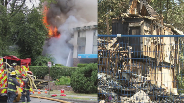 Residents displaced by New Westminster apartment fire left to figure out next steps