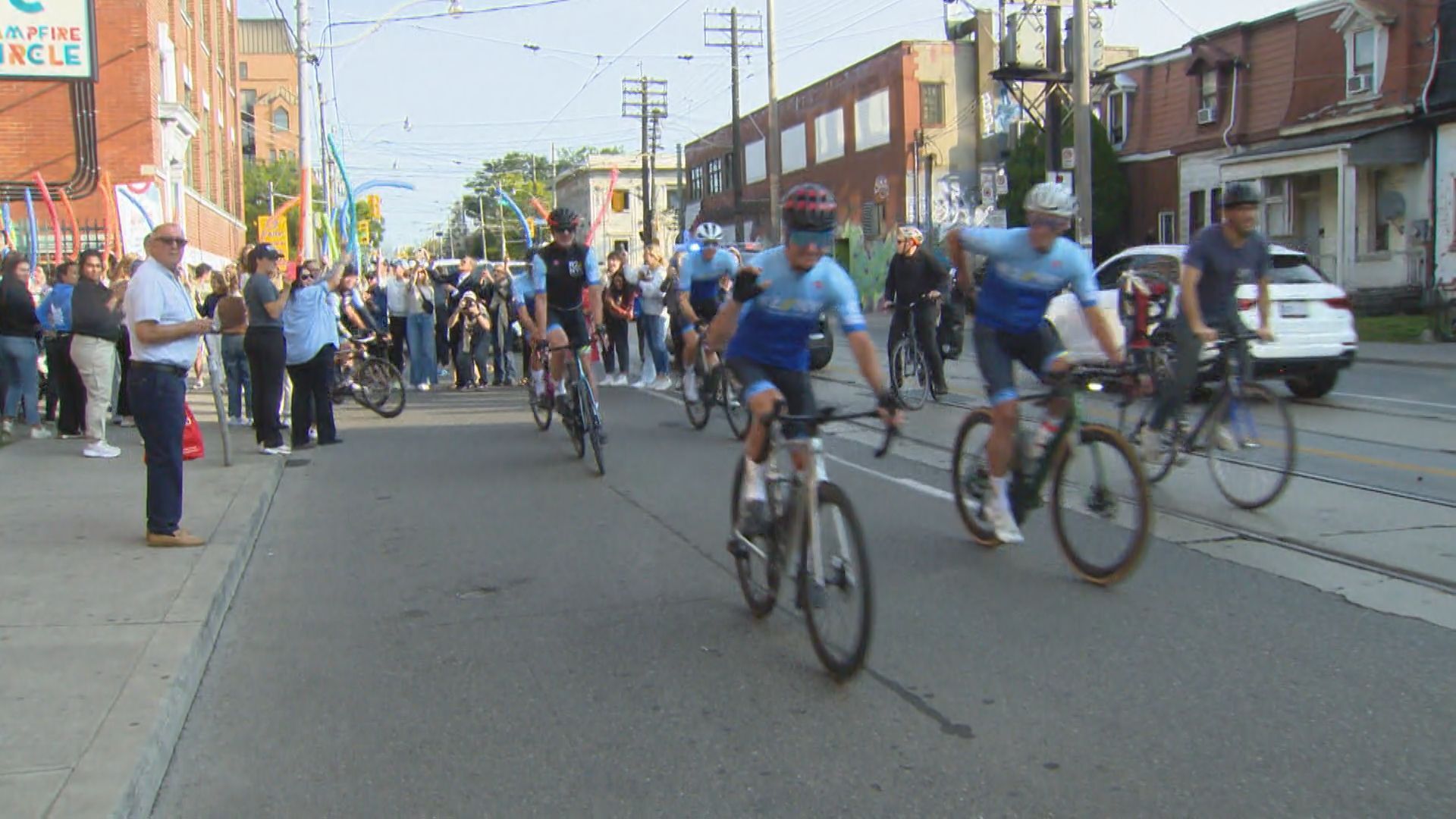 Cycling from Toronto to New York City in support of kids with cancer