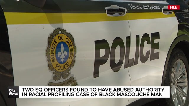 Two SQ officers found to have racially profiled Black Mascouche man