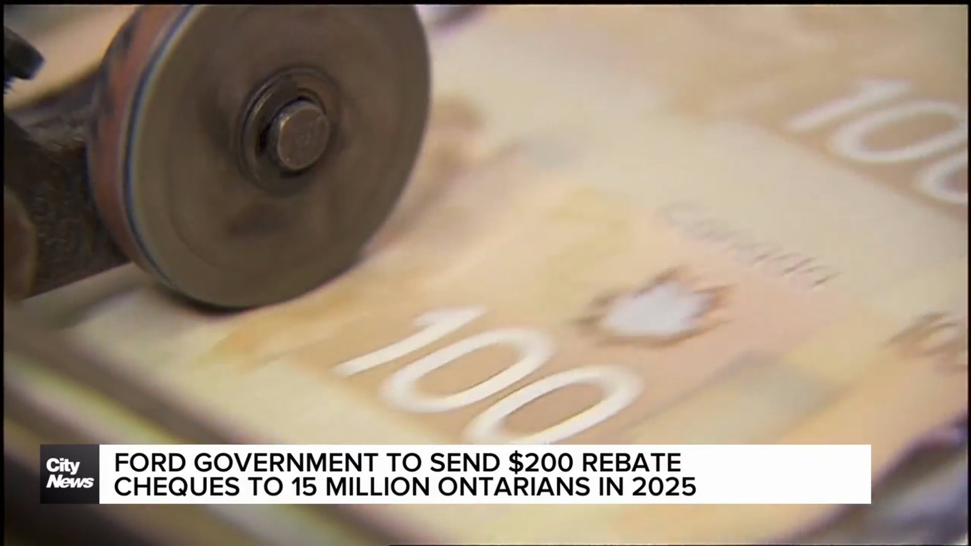 Gov Cheques Ford government to hand out $200 rebate cheques in 2025