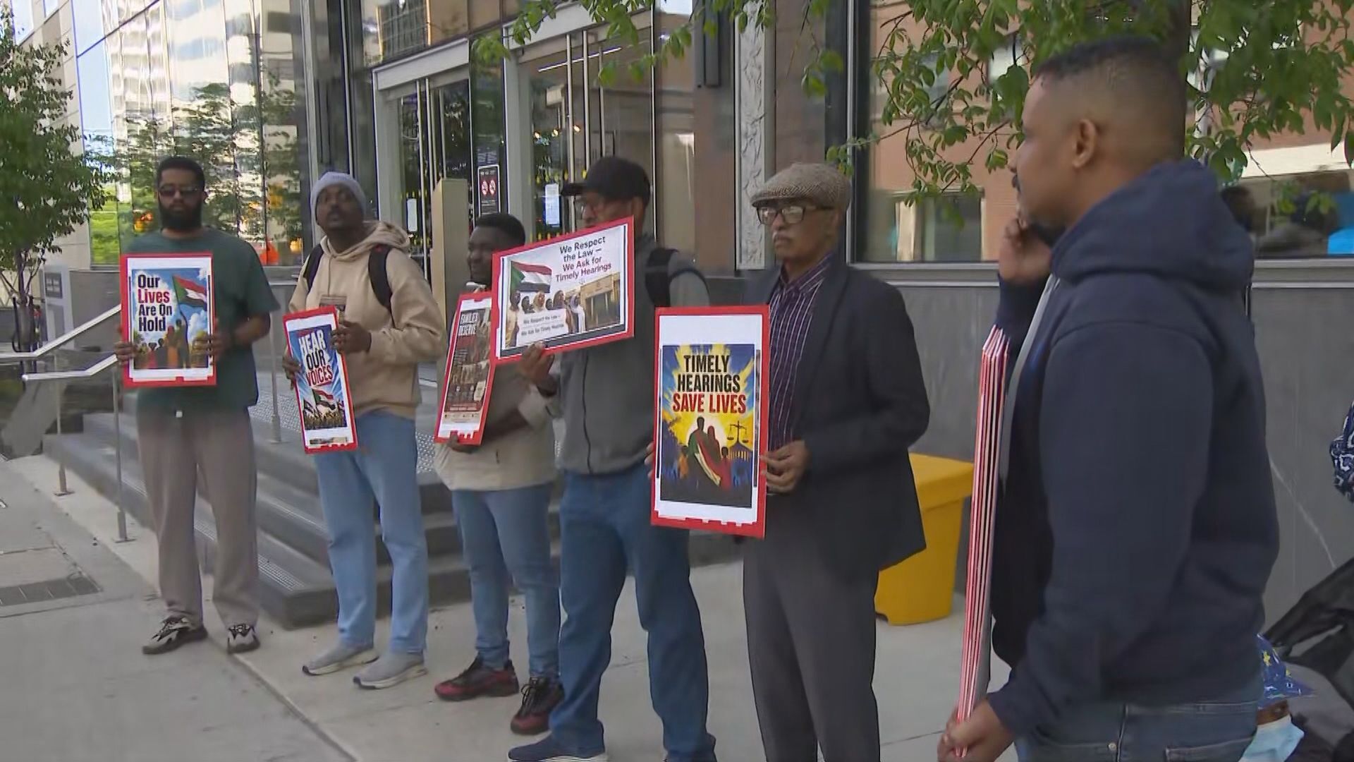 Sudanese community in Toronto rally for expediated support for refugees