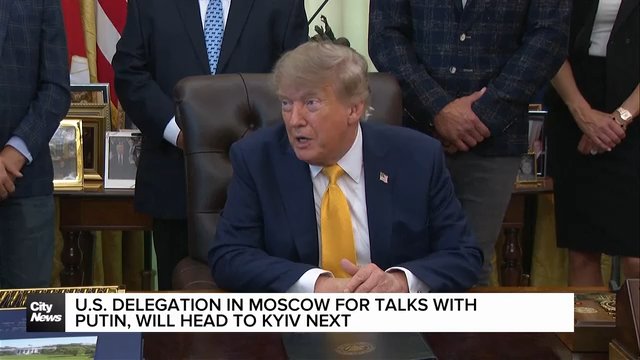 U.S. delegation in Moscow for meeting with Putin