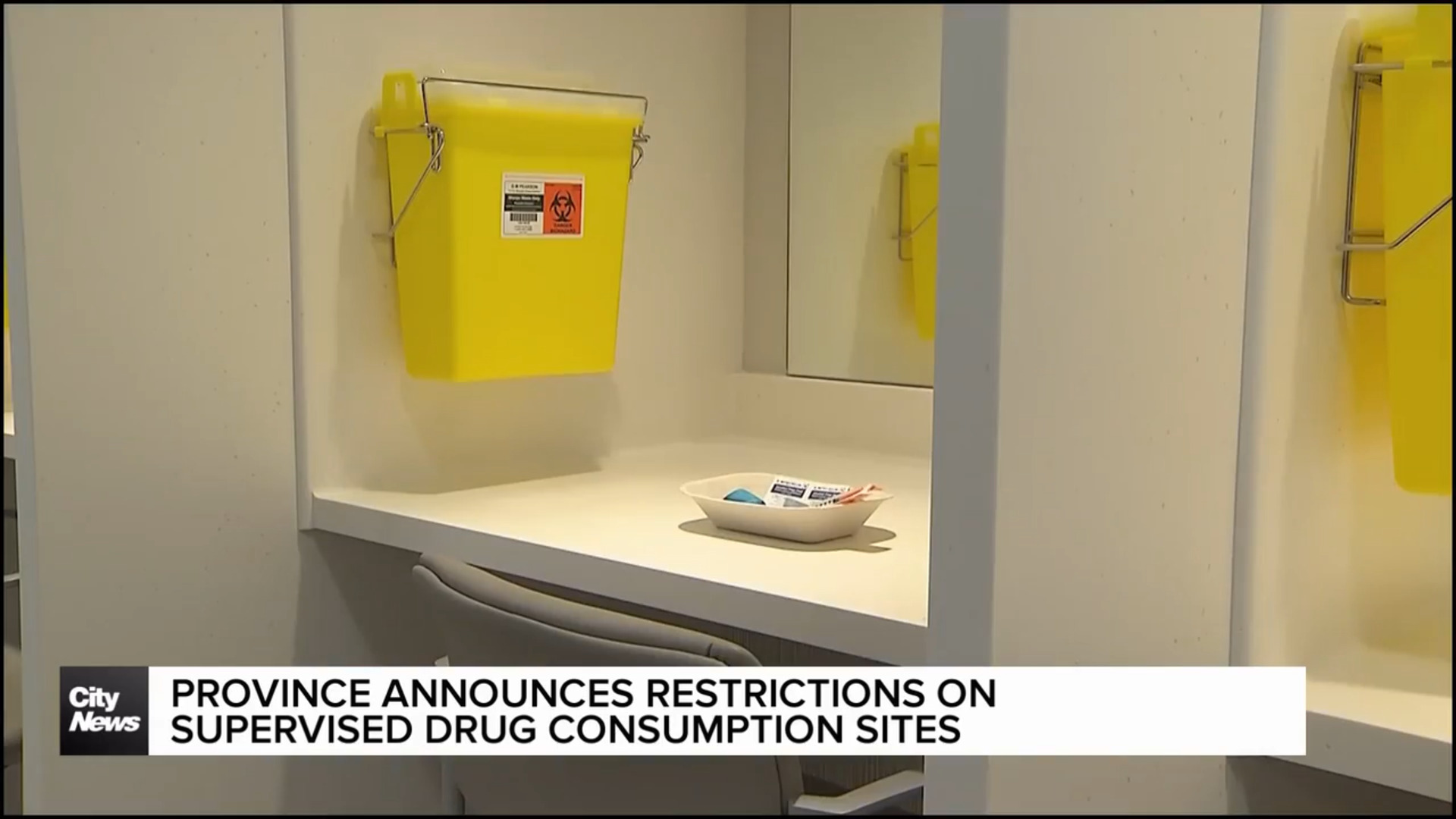 Supervised consumption sites near schools being shut down by province