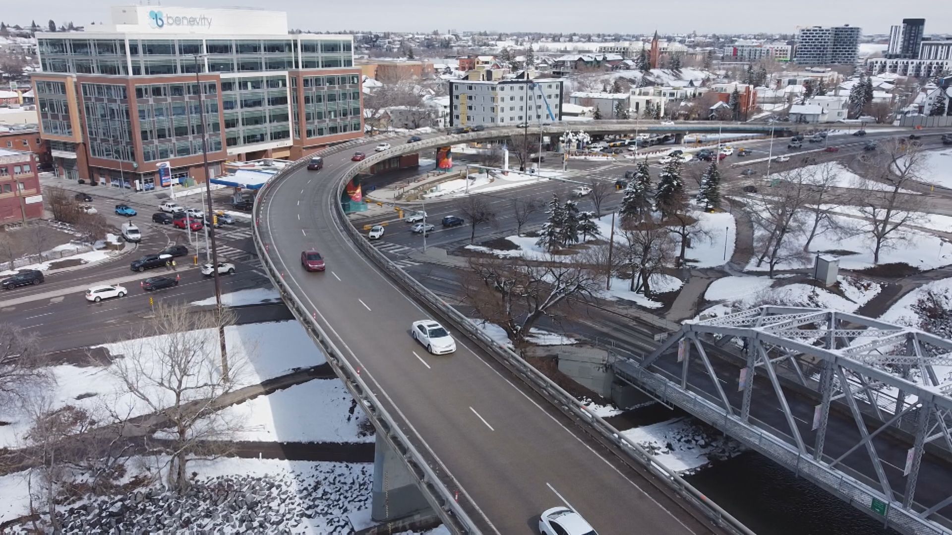Calgary’s 4th Avenue Flyover to have partial lane closures until Fall 2025