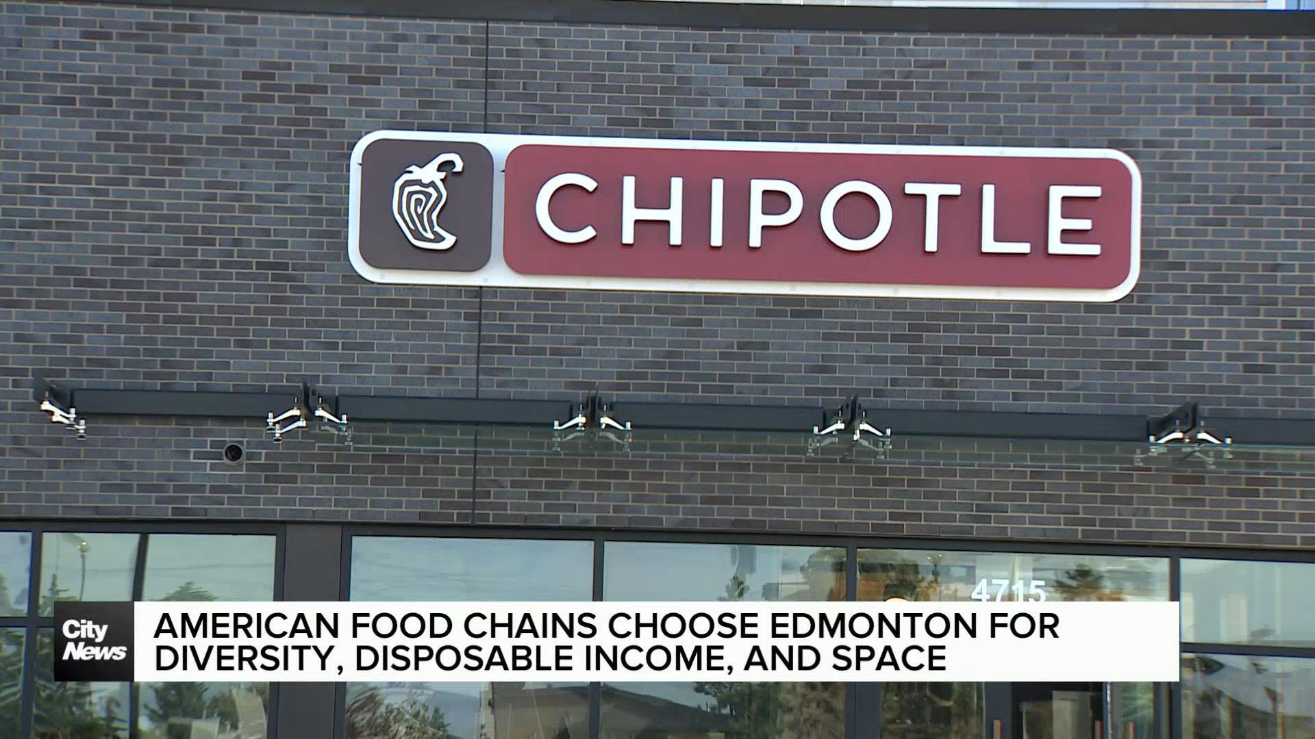 Why American food chains are choosing Edmonton